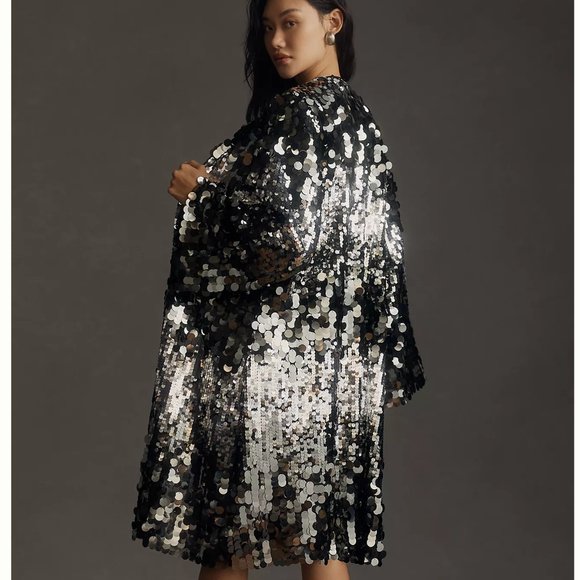 Anthropologie Jackets & Blazers - Sequin Duster Jacket